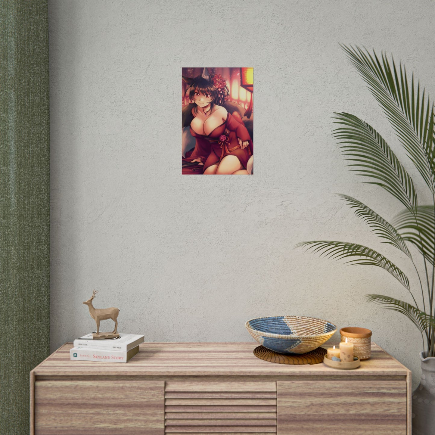 Kimono Iris Poster