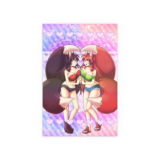 Lilian and Iris Poster