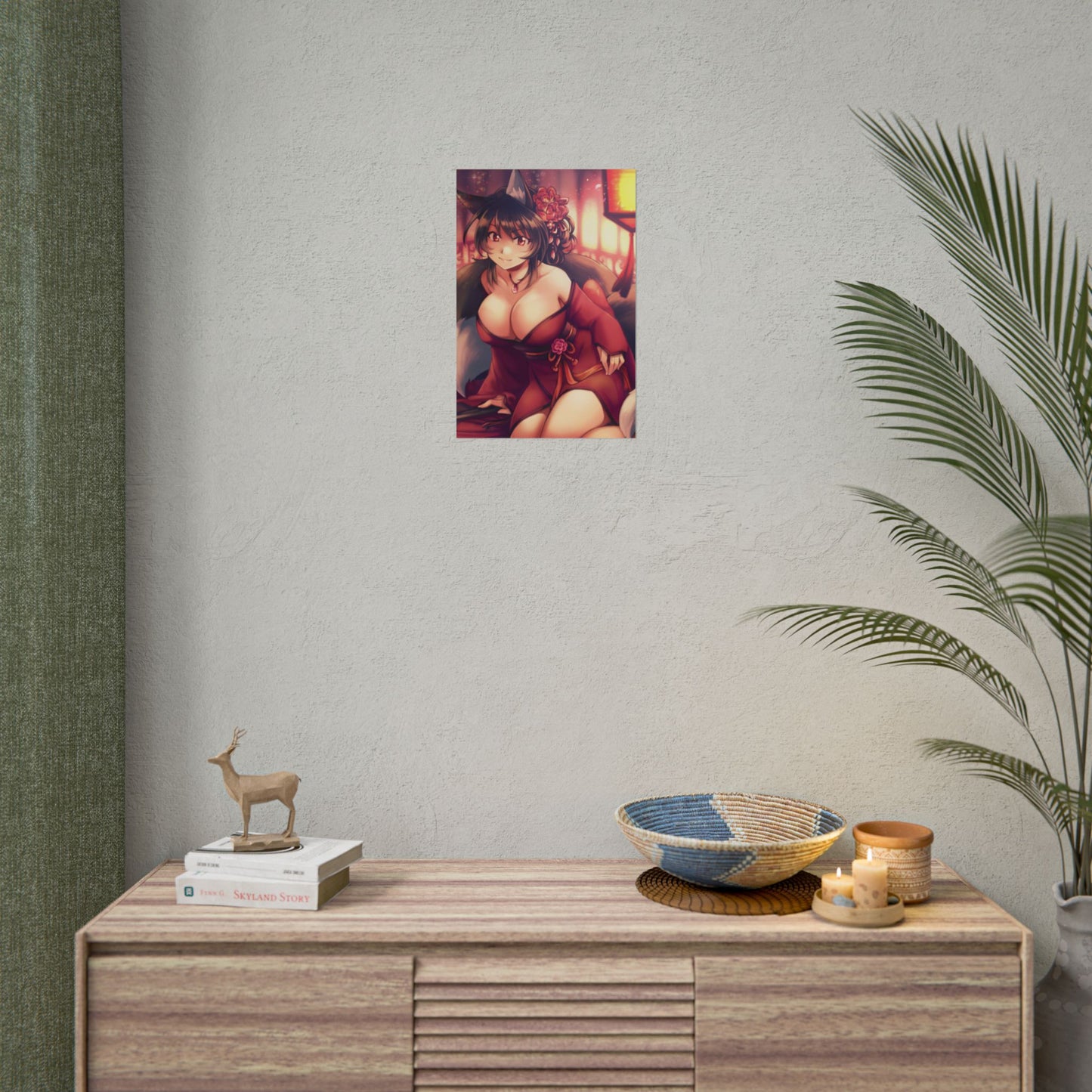 Kimono Iris Poster