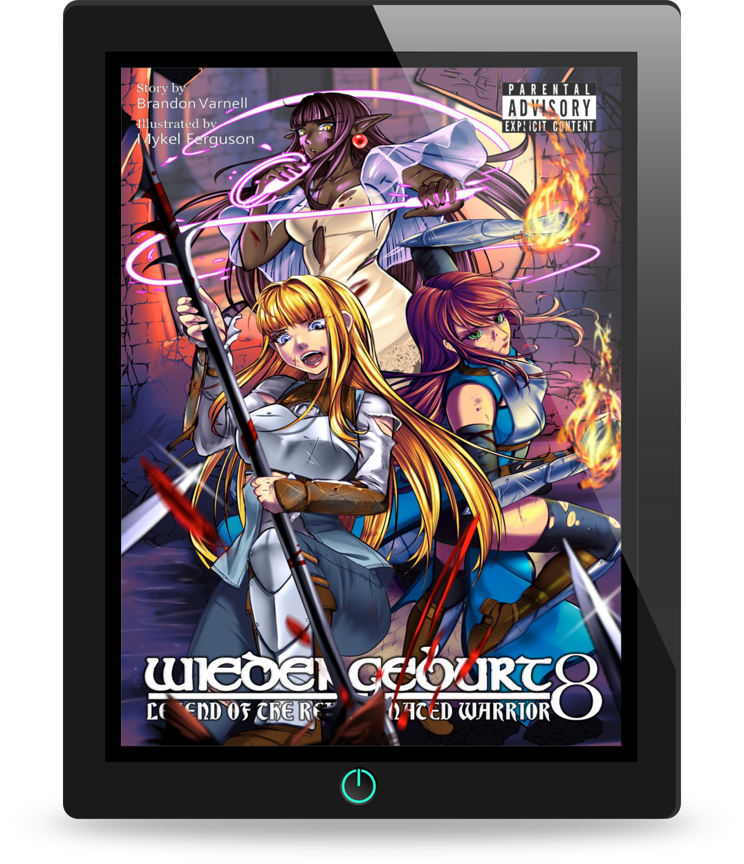 WIEDERGEBURT: Legend of the Reincarnated Warrior: Volume 8 (Light Novel)