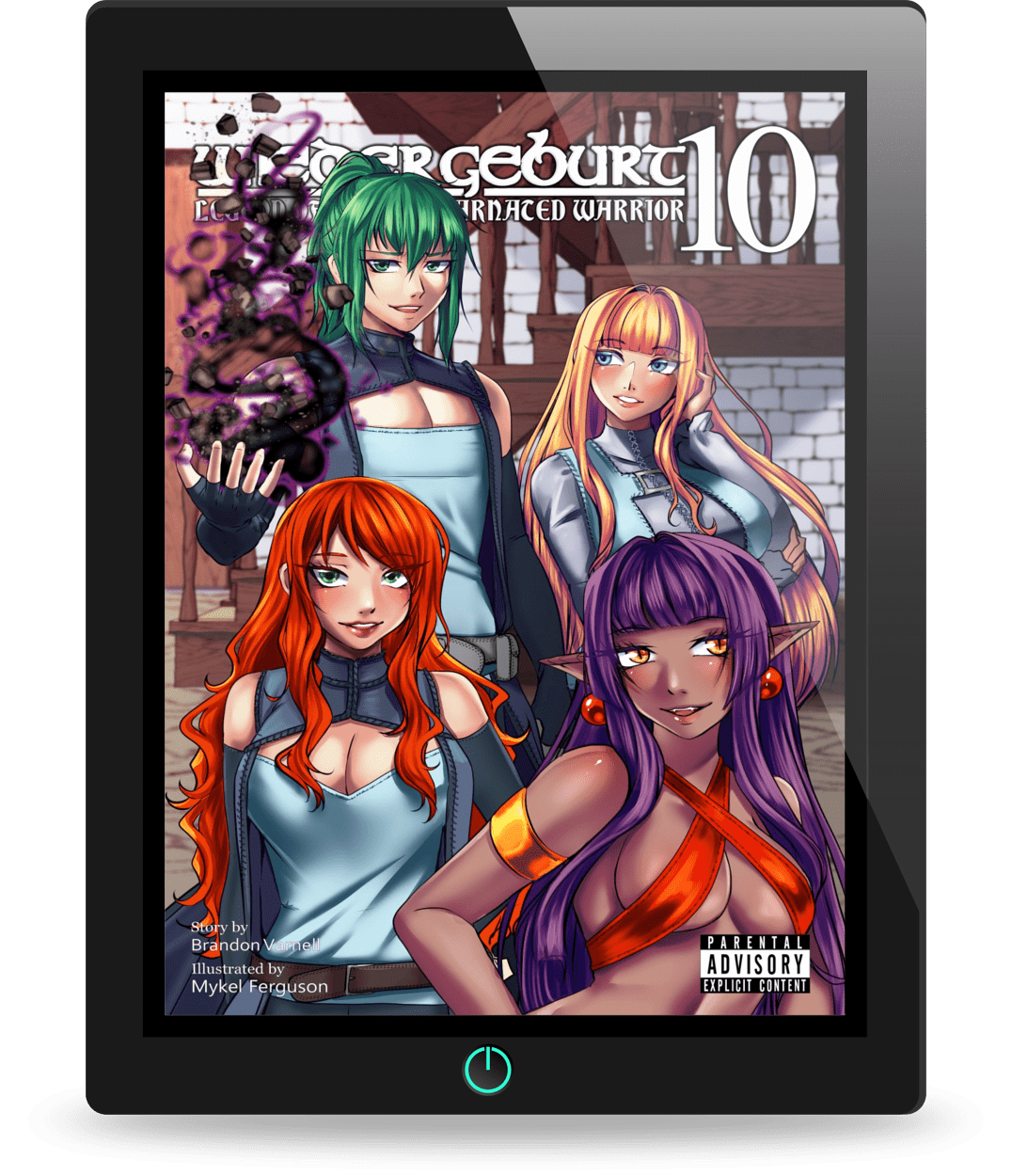 WIEDERGEBURT: Legend of the Reincarnated Warrior: Volume 10 (Light Novel)