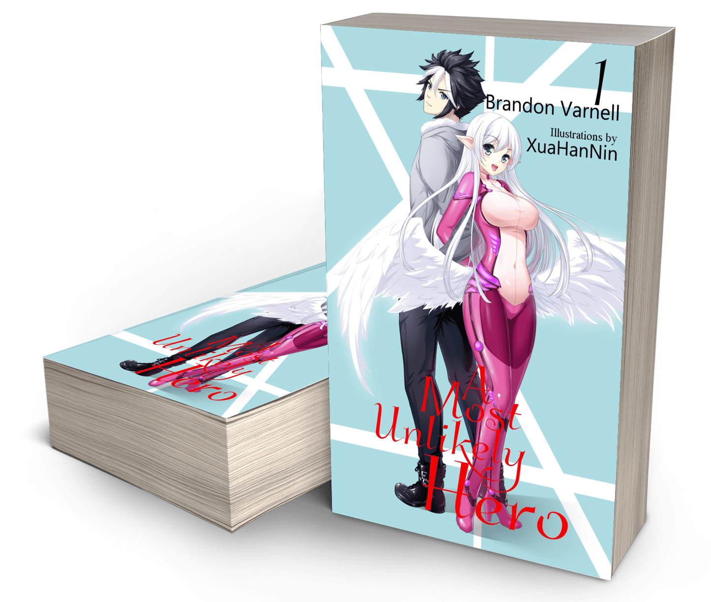 A Most Unlikely Hero, Volume 1 SIGNED | A Science Fiction Harem Adventure Light Novel