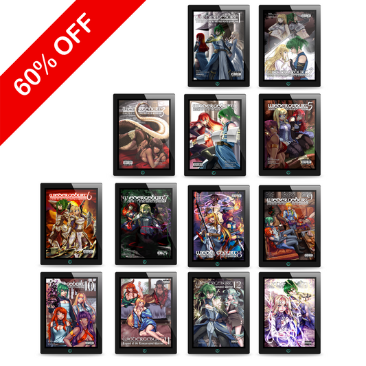 WIEDERGEBURT: Legend of the Reincarnated Warrior: Volumes 1-13 eBook Bundle